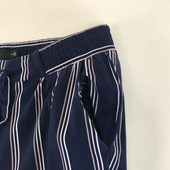 Torrid Relaxed Taper Stretch Challis Pant Women's Plus 1/1X High Rise Tie Front - Picture 3 of 12